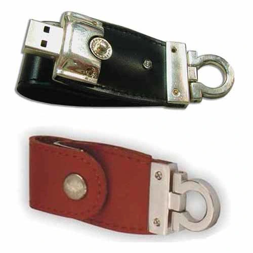 Promotional OEM Leather USB Flash Drive