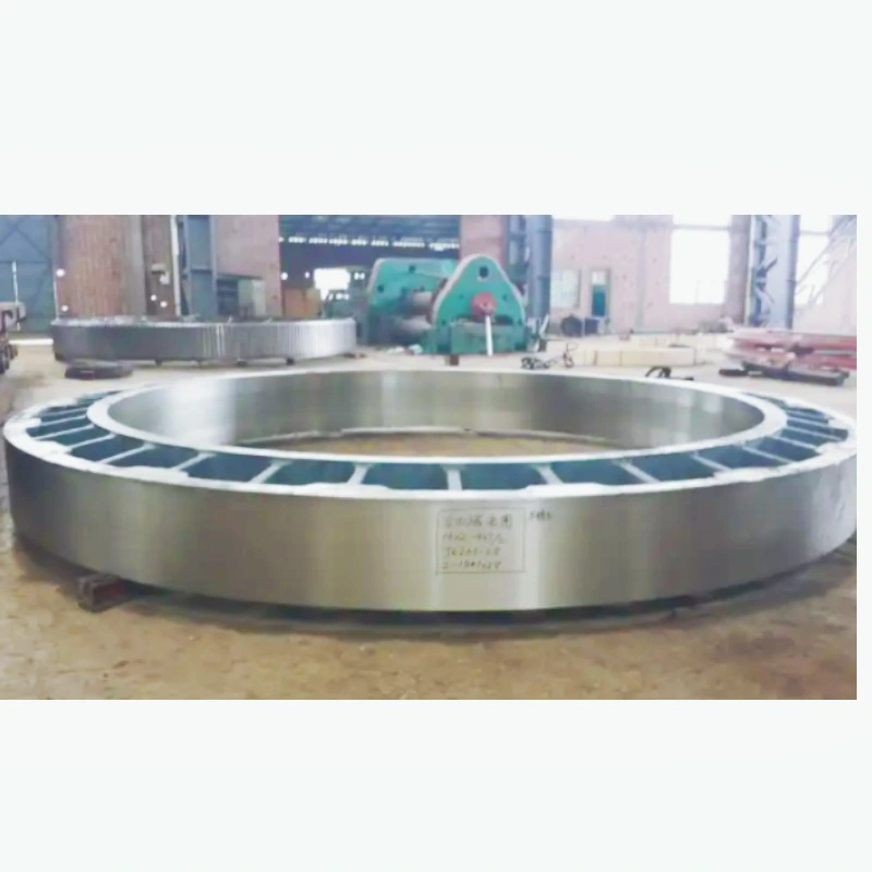 Casting Steel Support Roller for Large Rotary Kiln