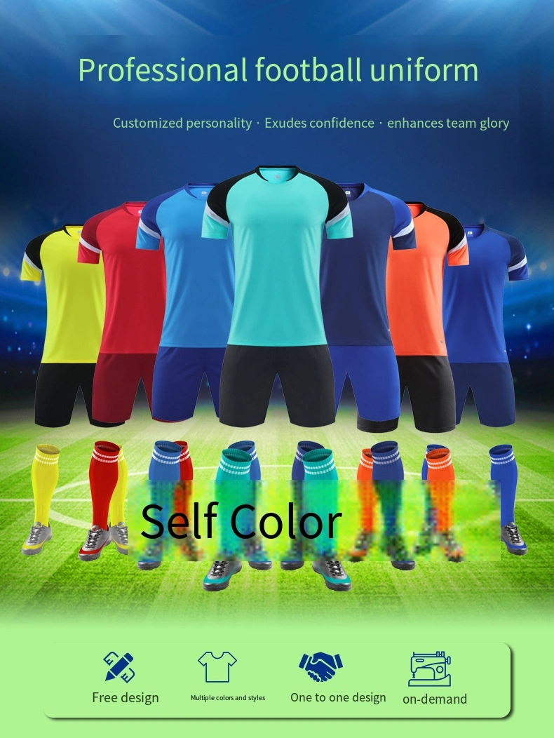 Football Uniforms Spot Club Game Training Uniforms Youth Students Children Adult Group Team Uniforms