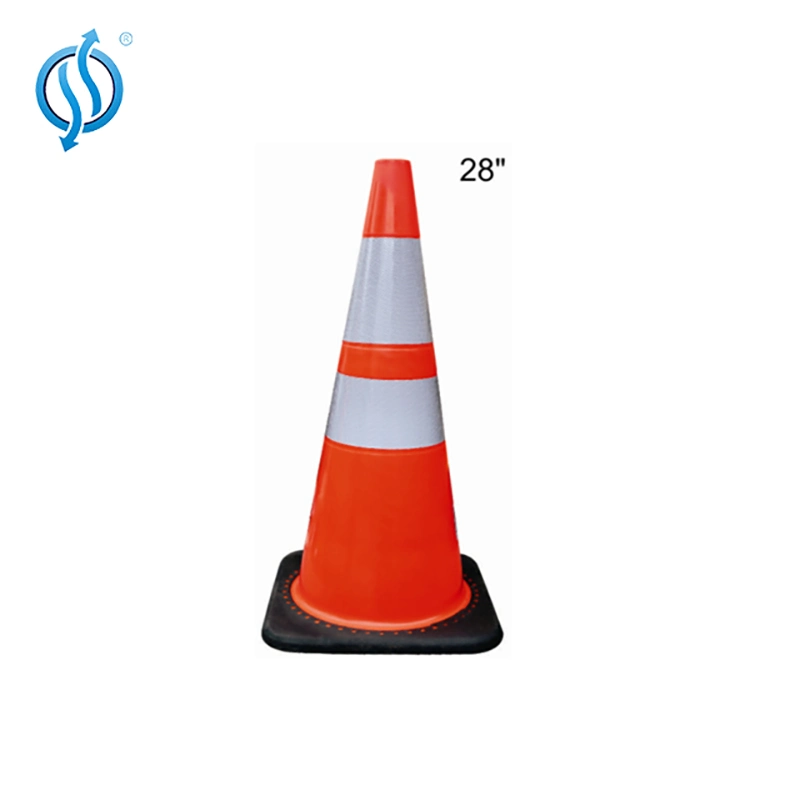 90cm Orange Traffic Cone Flexible PVC Road Safety Cones