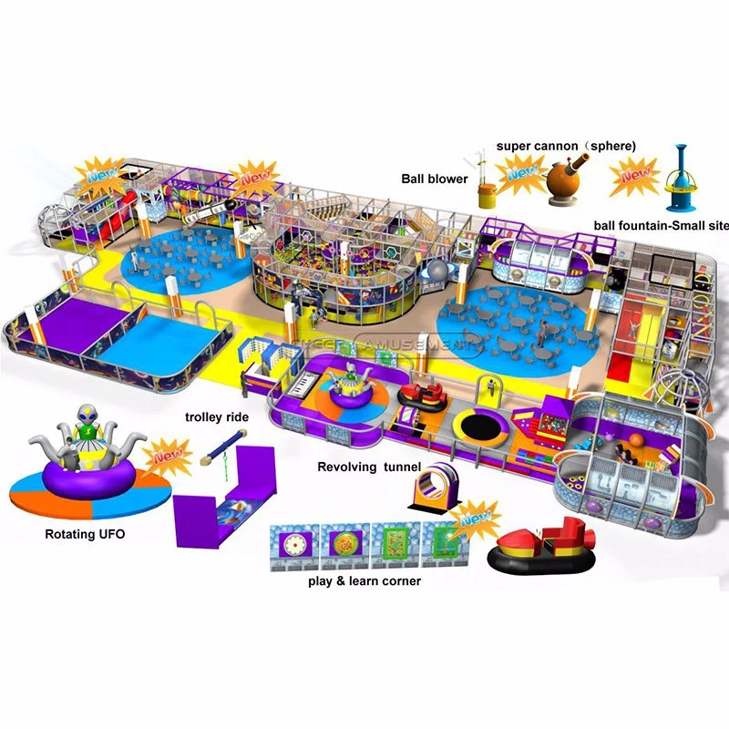 Cheer Amusement Children Space Themed Indoor Playground Equipment