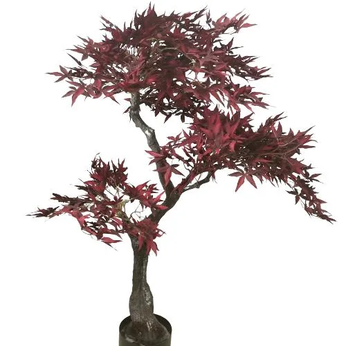 1,2 m de árvores artificiais Bonsai plantas japonesas Artificial Maple Tree plantas para a decoração moderna