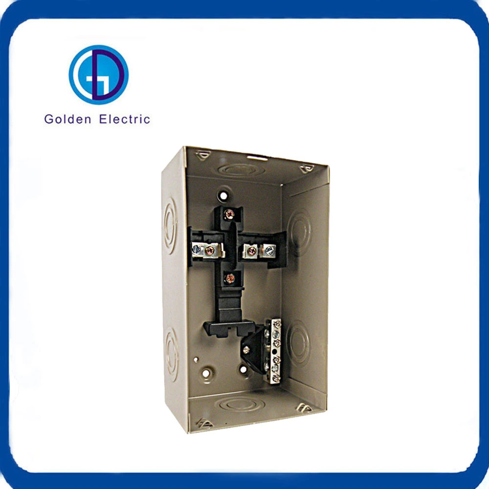 Loadcenter 2way 4way 6way 8way 40A 100A Electric Breaker Box Single Phase Main Lug Load Center