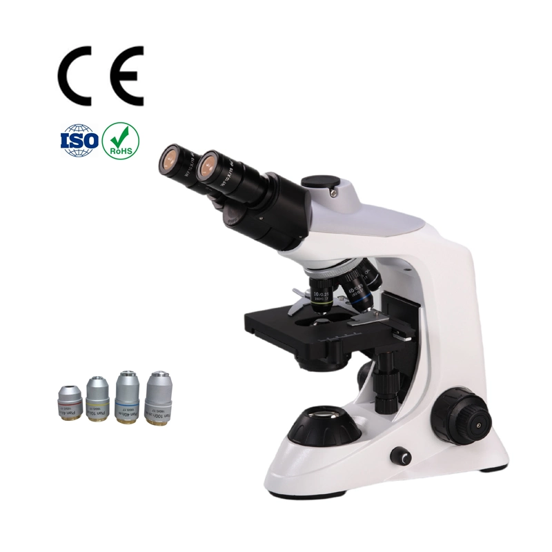 1000X Cells Optical Instrument with Amscope Trinocular Microscope