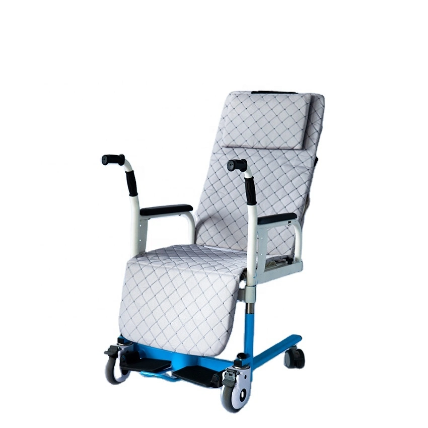2022 Transferência de equipamentos de Fisioterapia da cama Cadeira de cadeira de rodas multifuncional para idosos