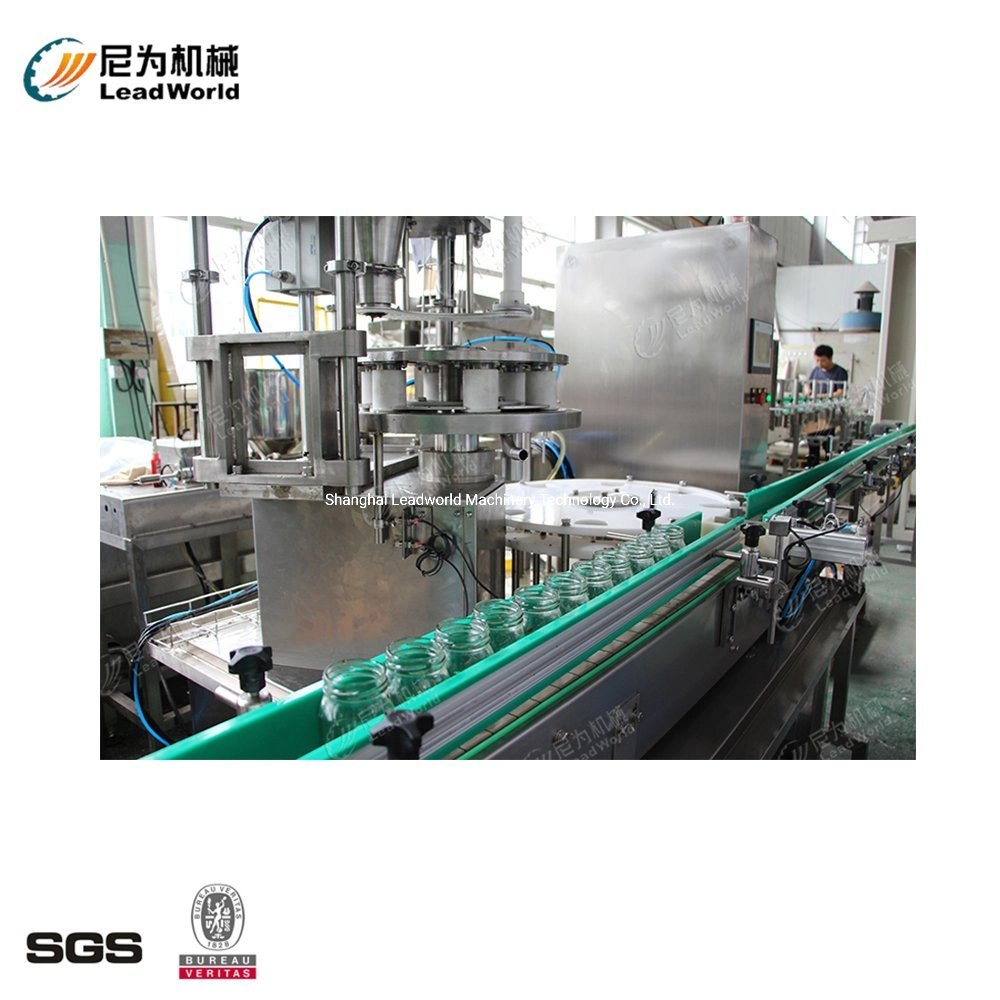 Pickle Jars Bottles Cans Filling Machine Capping Machine Labeling Machine Production Line