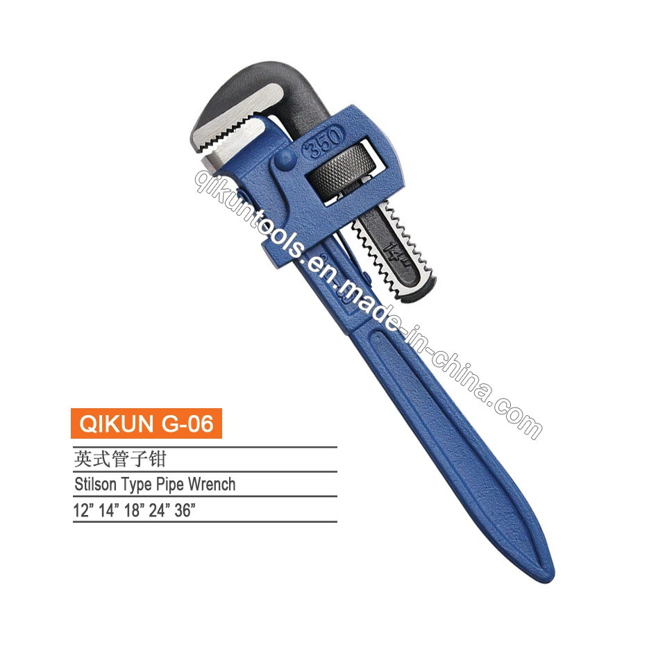 G-17 Construction Hardware Hand Tools American Type Light Duty Pipe Wrench