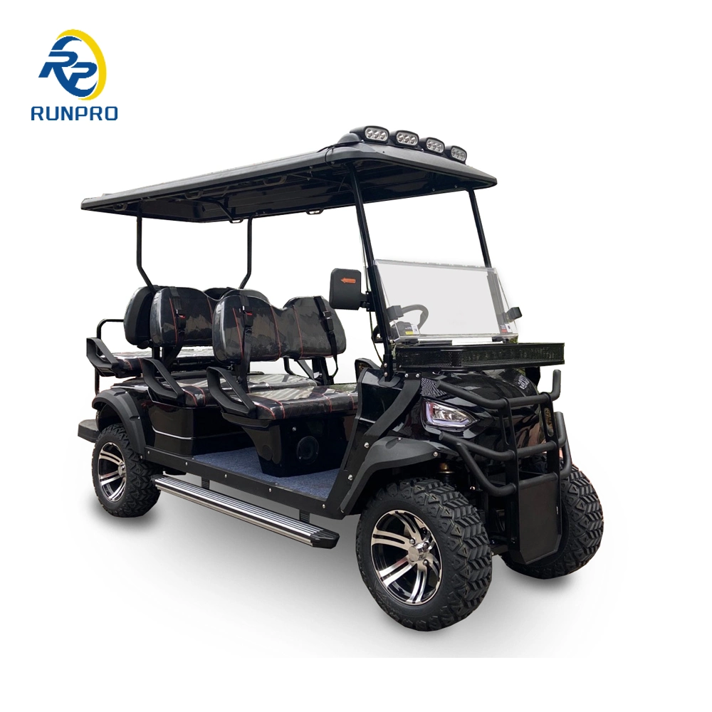 6 Places 4+2 Custom Club Car Chariot de golf électrique Chariots de golf électriques