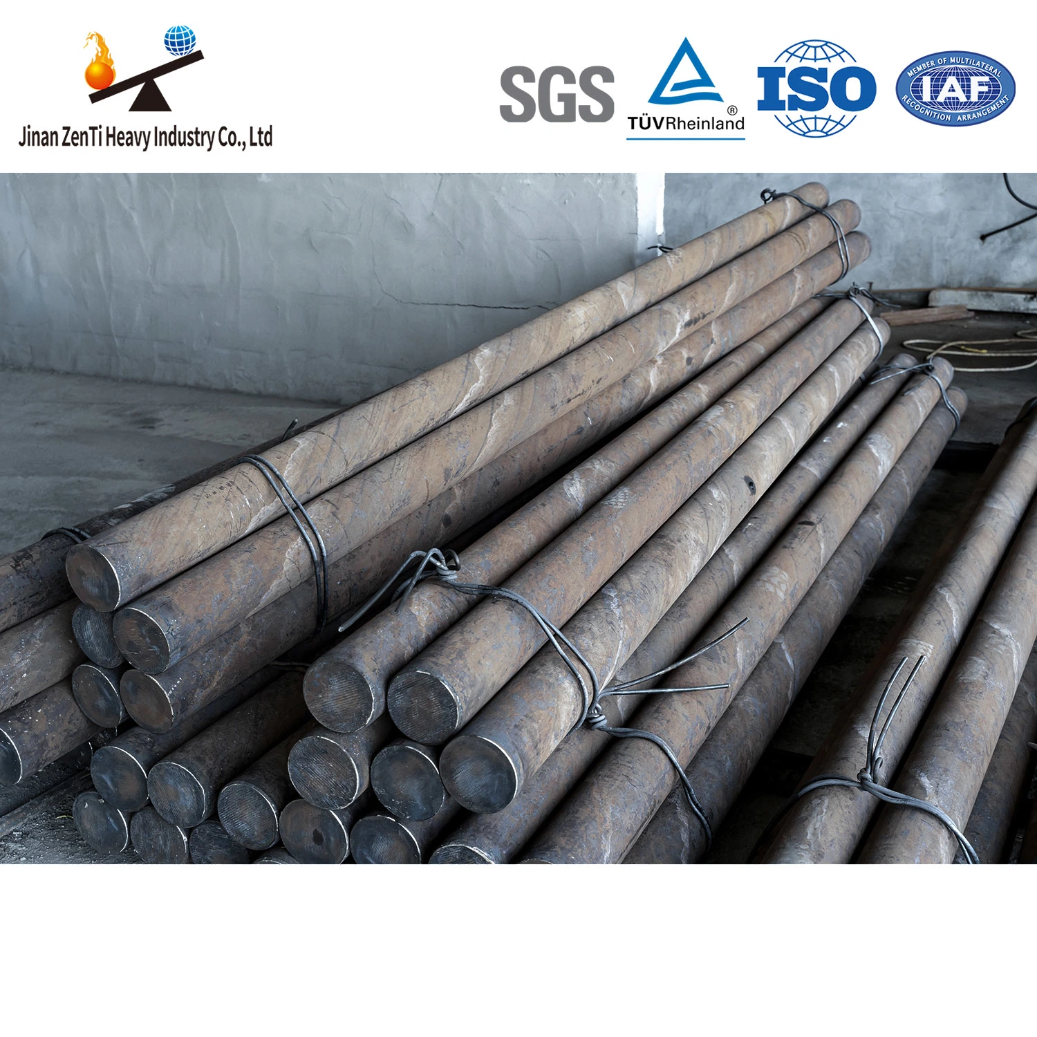 Wide Range of Applications Grinding Steel Rod Bar for Cement Concrete Chemical Metallurgical Industry Power Station