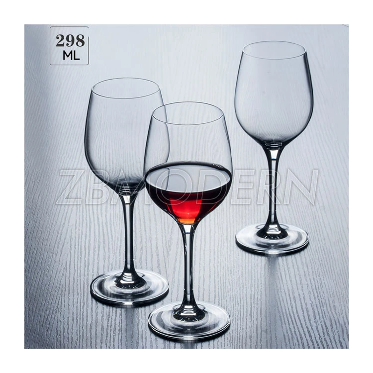 298tasse à vin rouge de luxe Set Home High-End carafe en verre de vin de création personnalisée de Crystal Set coupe haute épaissie pied