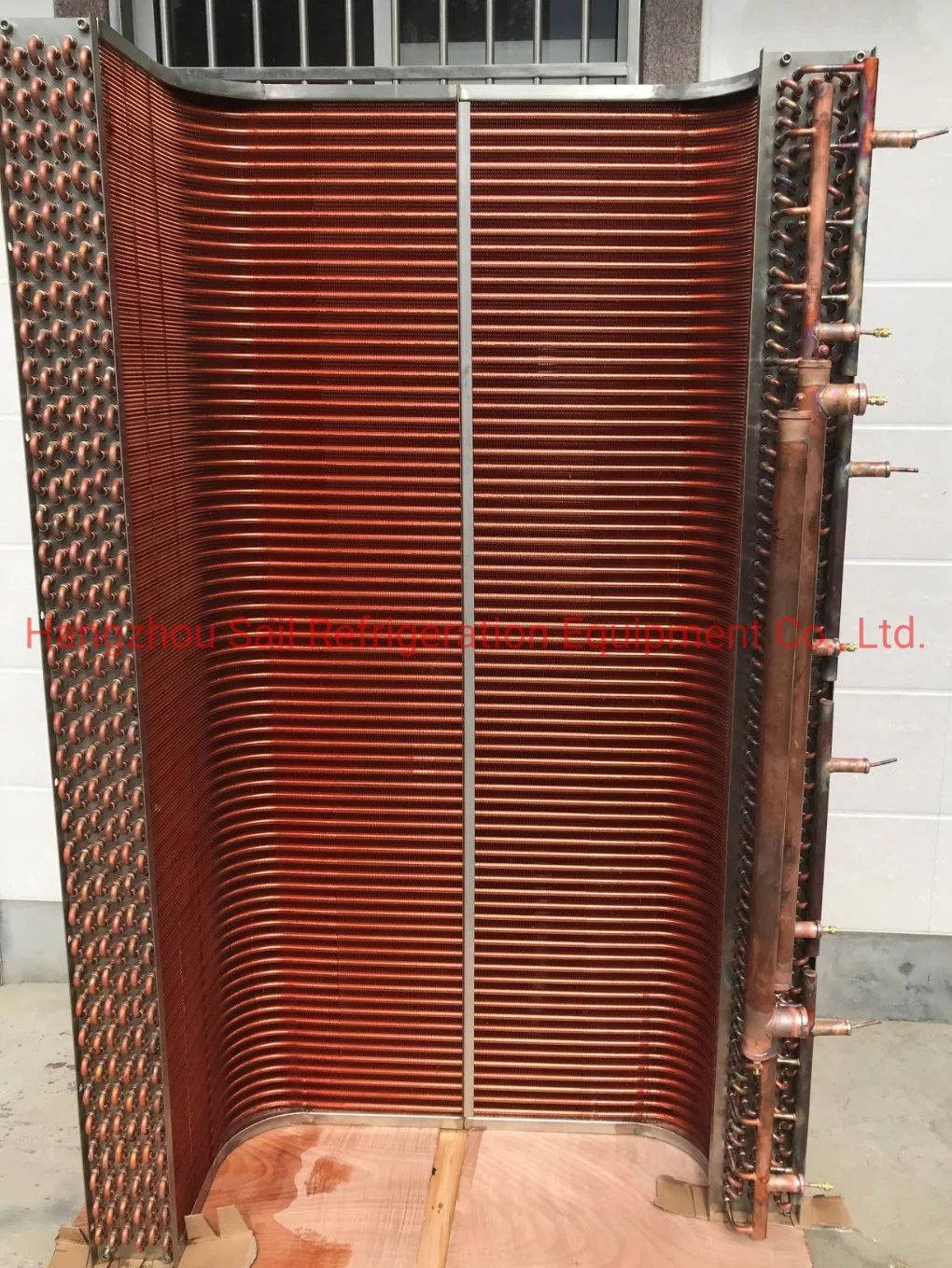 preço de fábrica Congeladores Tubo de cobre alumínio da bobina do evaporador