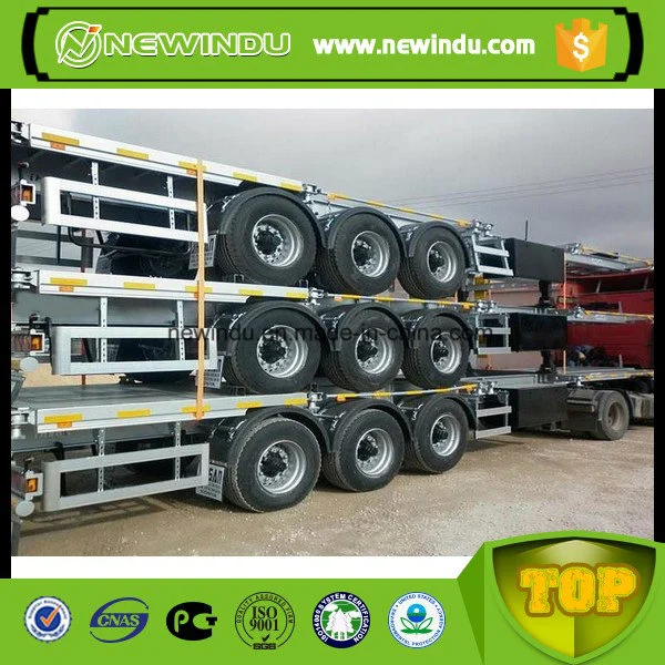 Multifunctional Chinese 3 Axles 60 Ton Low Bed