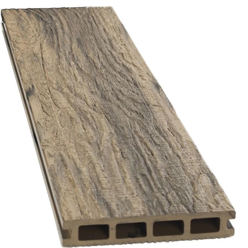 150*23mm Non-Slip Waterproof Fireproof WPC Wood Plastic Composite Decking Board Flooring