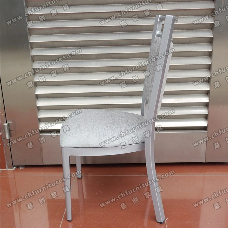 Hotel Luxury Dining Chair Aluminum Banquet Furniture (YC-D82)