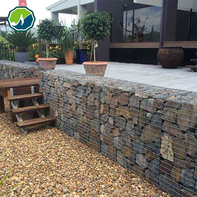 Home Garden Stone Cage Wall / Gabion Box Retaining Wall Factory Price