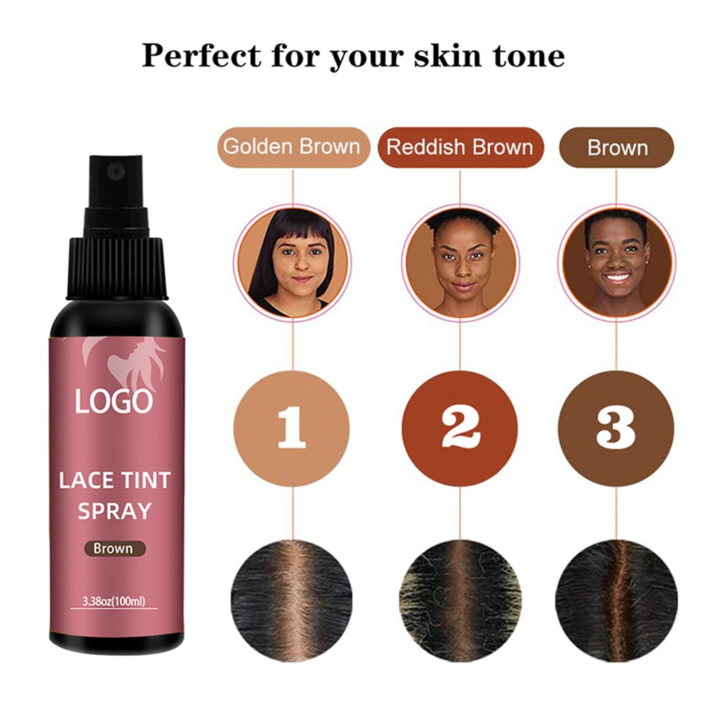 Custom Extreme Hold Waterproof Remover Adhesive Clear Lace Hair Wig Glue Mousse Spray Lace Glue Set