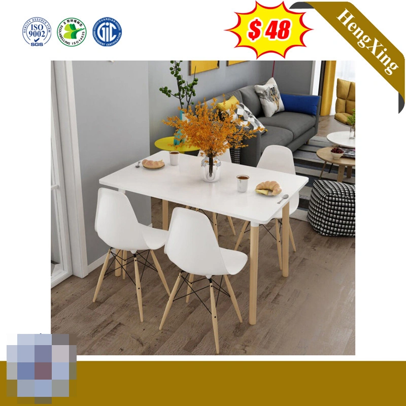 China Wholesale/Supplier Modern Home Hotel Outdoor Living Room Furniture Wooden Restaurant Marble Tables Dining Table with Restaurant Chair