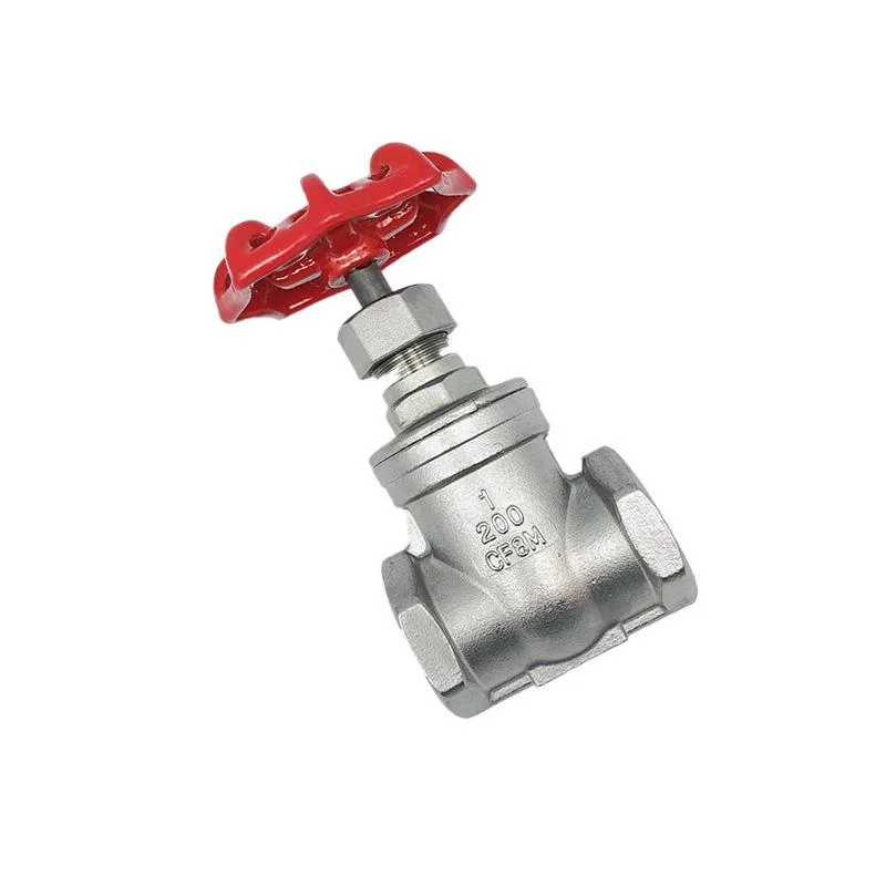 Stainless Steel Female Thread End Handwheel Operated Gate Valve