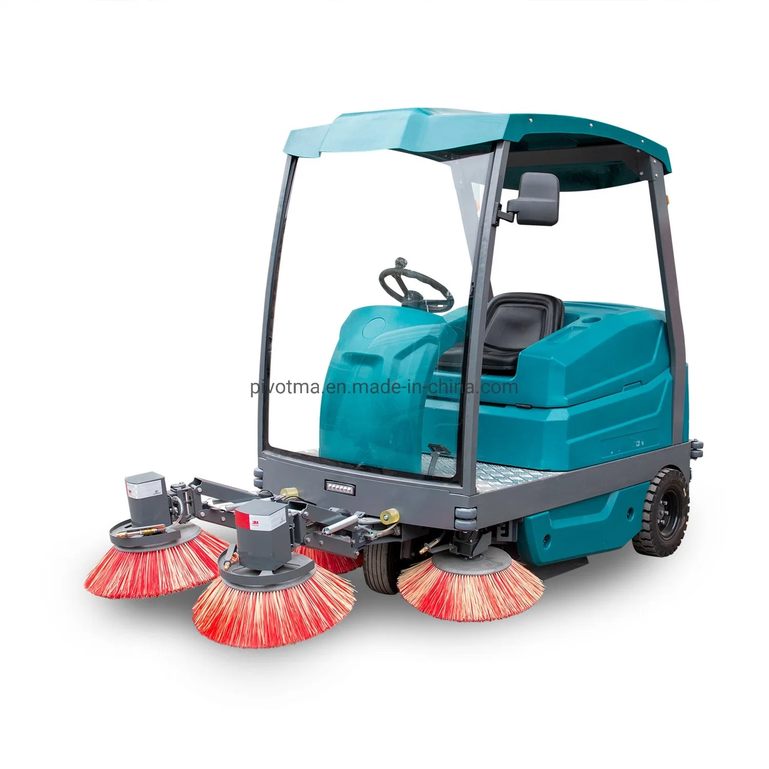 Commercial Industrial Water Spraying Dust Dirt Garbage Remover Vacuum Road Floor Sweeper Cleaner