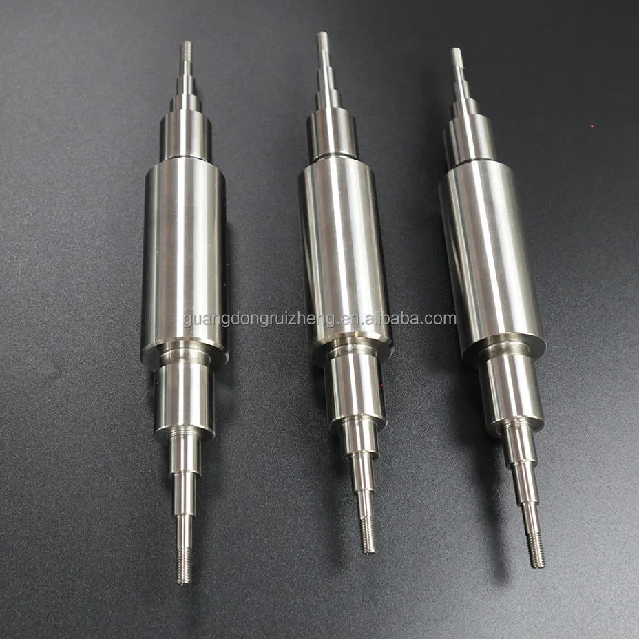 OEM Custom Precision CNC Lathe Turning Machining Metal Flexible Main Drive Shafts Small Spline Spindle Bearing Drive Shaft