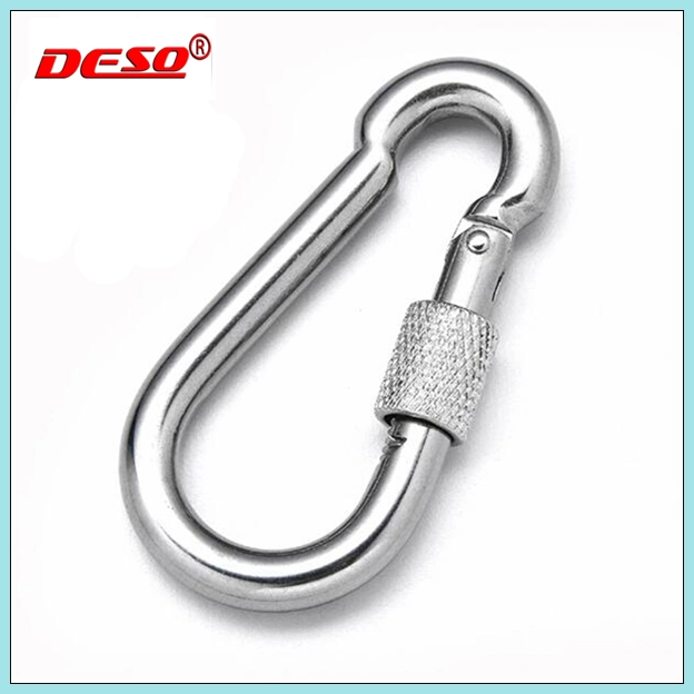 Zinc Alloy Steel Snap Hook with Screw Lock DIN5299 Form D