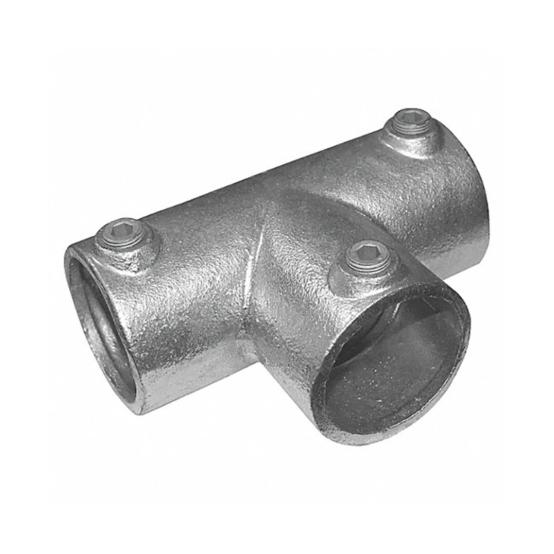 Hot Dipped Galvanized Malleable Iron Key Clamp Pipe Clamps Tee Elbow Cross Flange Malleable Iron Pipe Fittings