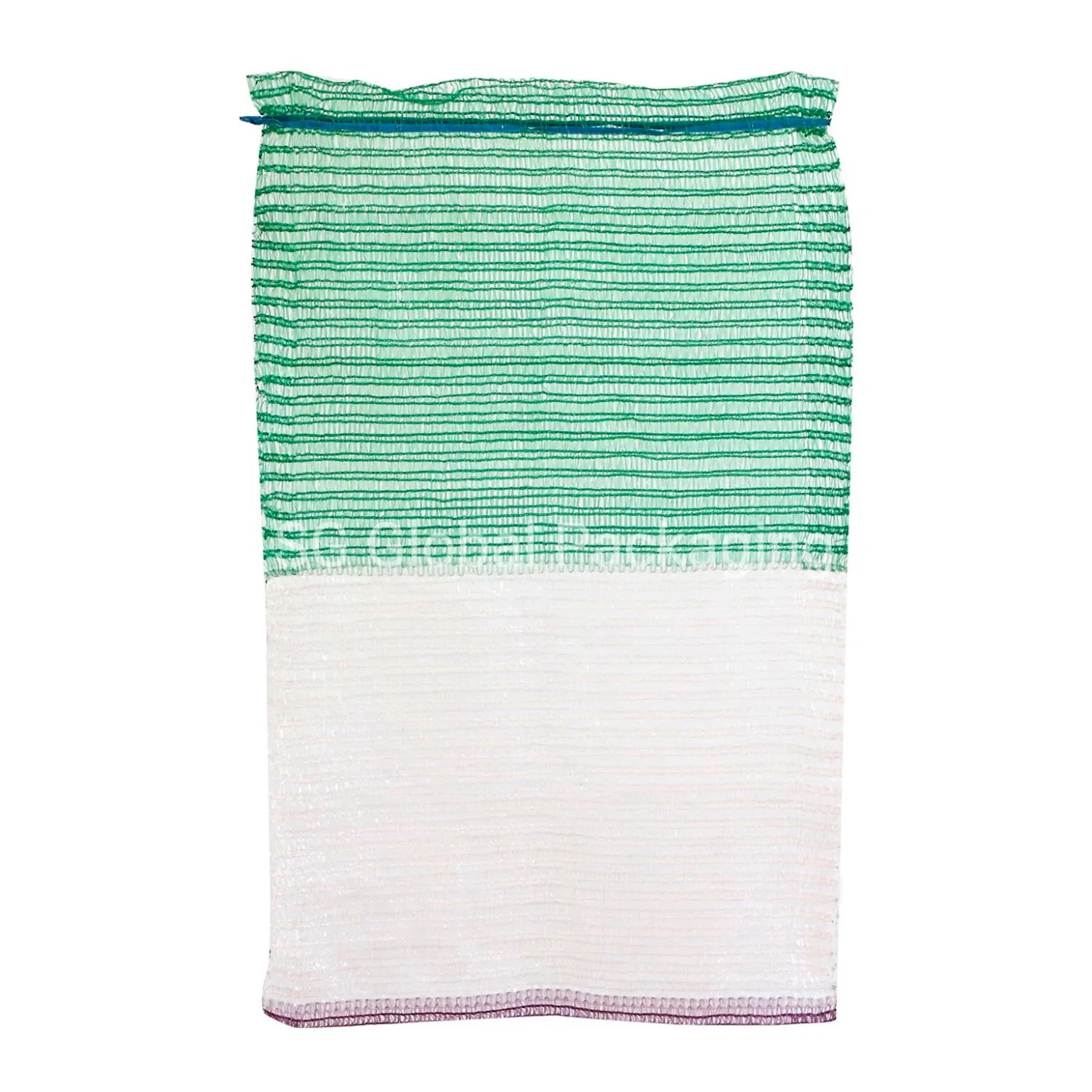 GRS New Material Poly Net Sack PE Raschel Leno Mesh Bag 30X47cm Packing10kg Biodegradable Expandable Plastic Offset Printing Drawstring Firewood Fruit Vegetable