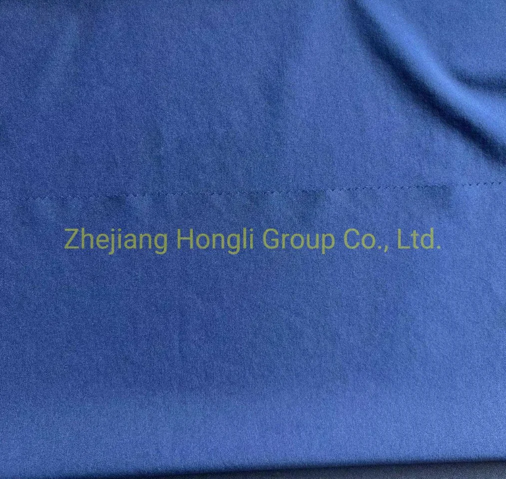 Factory 100% Polyester 120GSM Woven Fabric for Shirt Clothing