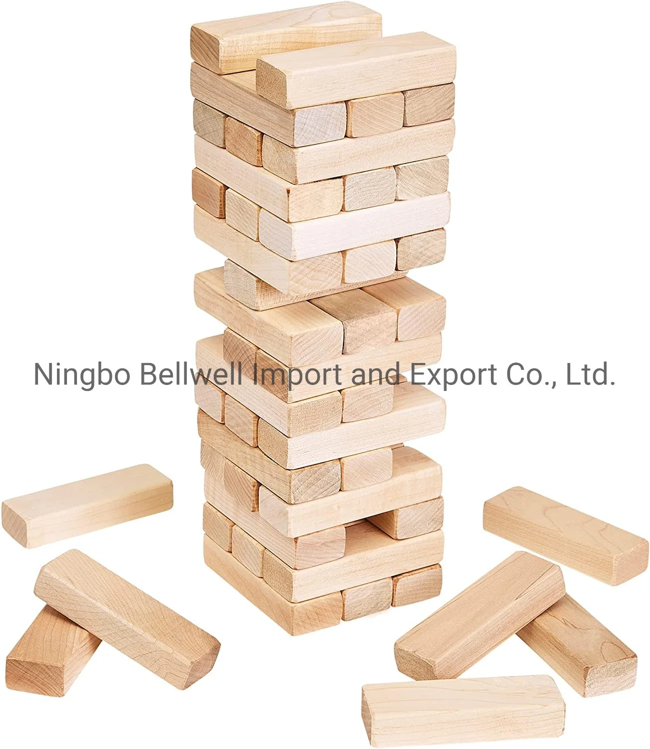 Wholesale High Quality Wooden Tumble Tower Game for Children and Adults