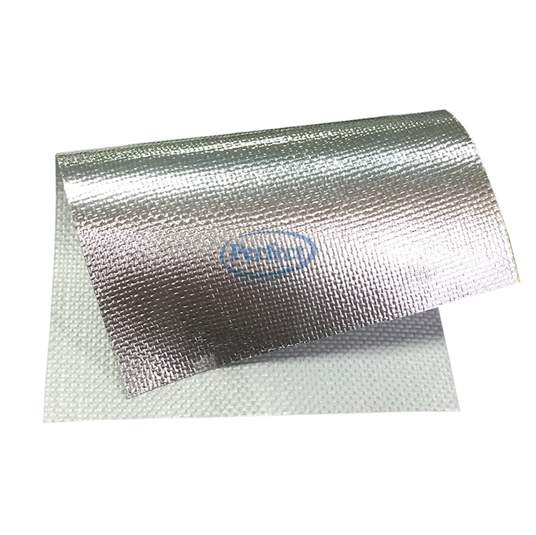 Vapor Barrier Fiberglass Insulation Aluminum Foil Coated Fiberglass Cloth for PIR Board