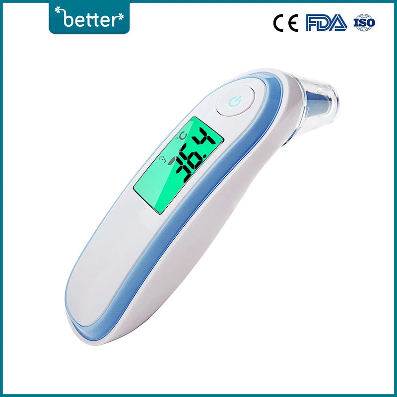 Atención domiciliaria y de frente termómetro de oído Bt-Irt1