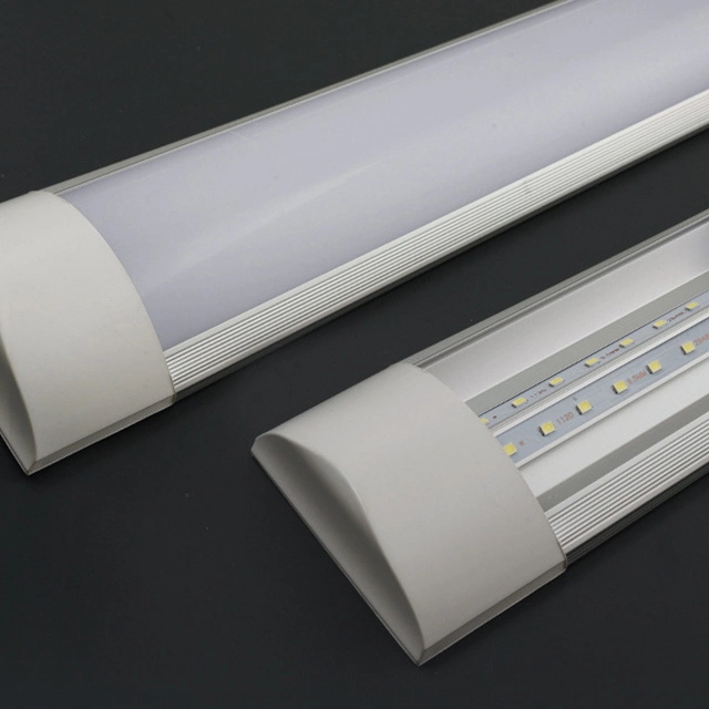 Lámpara de Batten Interior aluminio plástico lámpara lineal LED tubo de luz