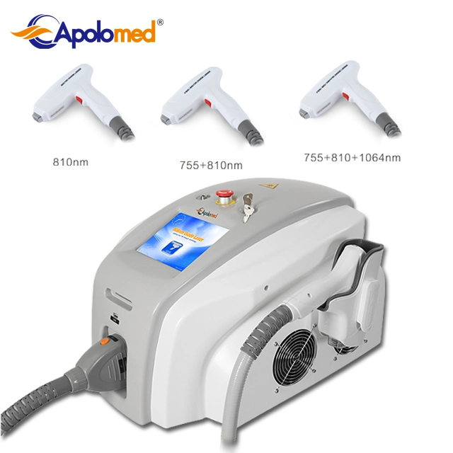 Apolomed Haarentfernung und Hautverjüngung Diode Laser 808nm