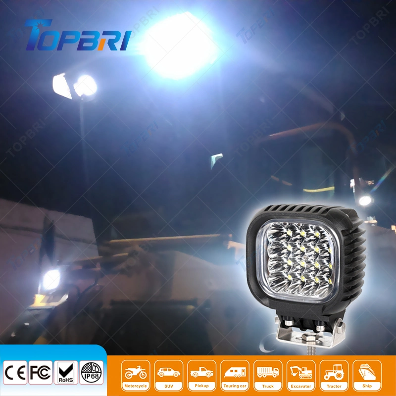 4X4 off road 24V 48W Mini LED de inundación de luces de trabajo de conducción para motocicletas de Automóviles de carretilla