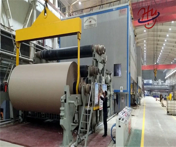 Mill Fourdrinier Wire Recycled Waste Making Kraft Paper Machine with Cheap Price