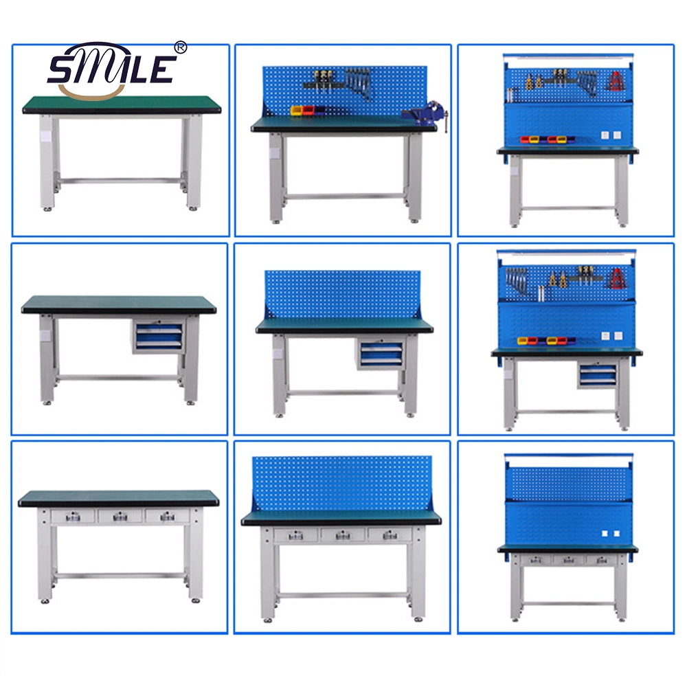 Smile Garage Worktable Manufacturer Mechanical Workstation Heavy Duty Workbench