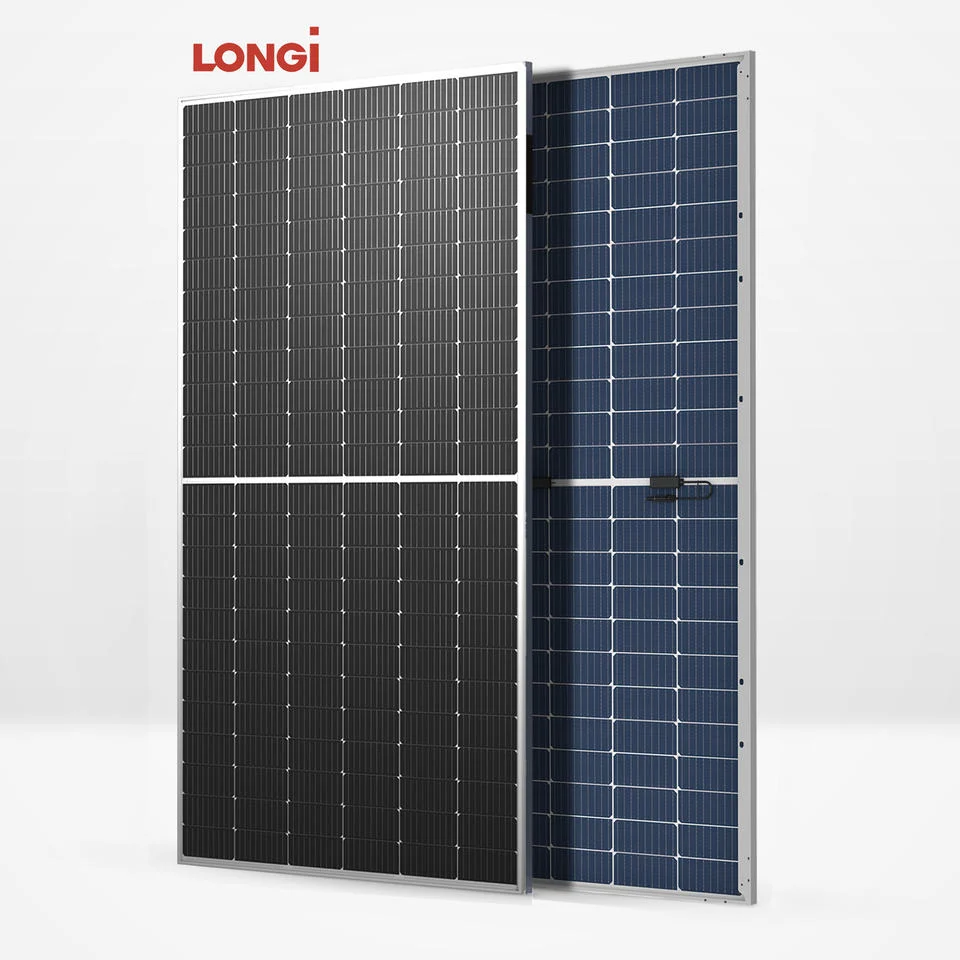 5 Hi-Mo longi Panneau solaire 535W 545W 555W Mono avec panneau solaire TUV Certificats CE pour le système solaire