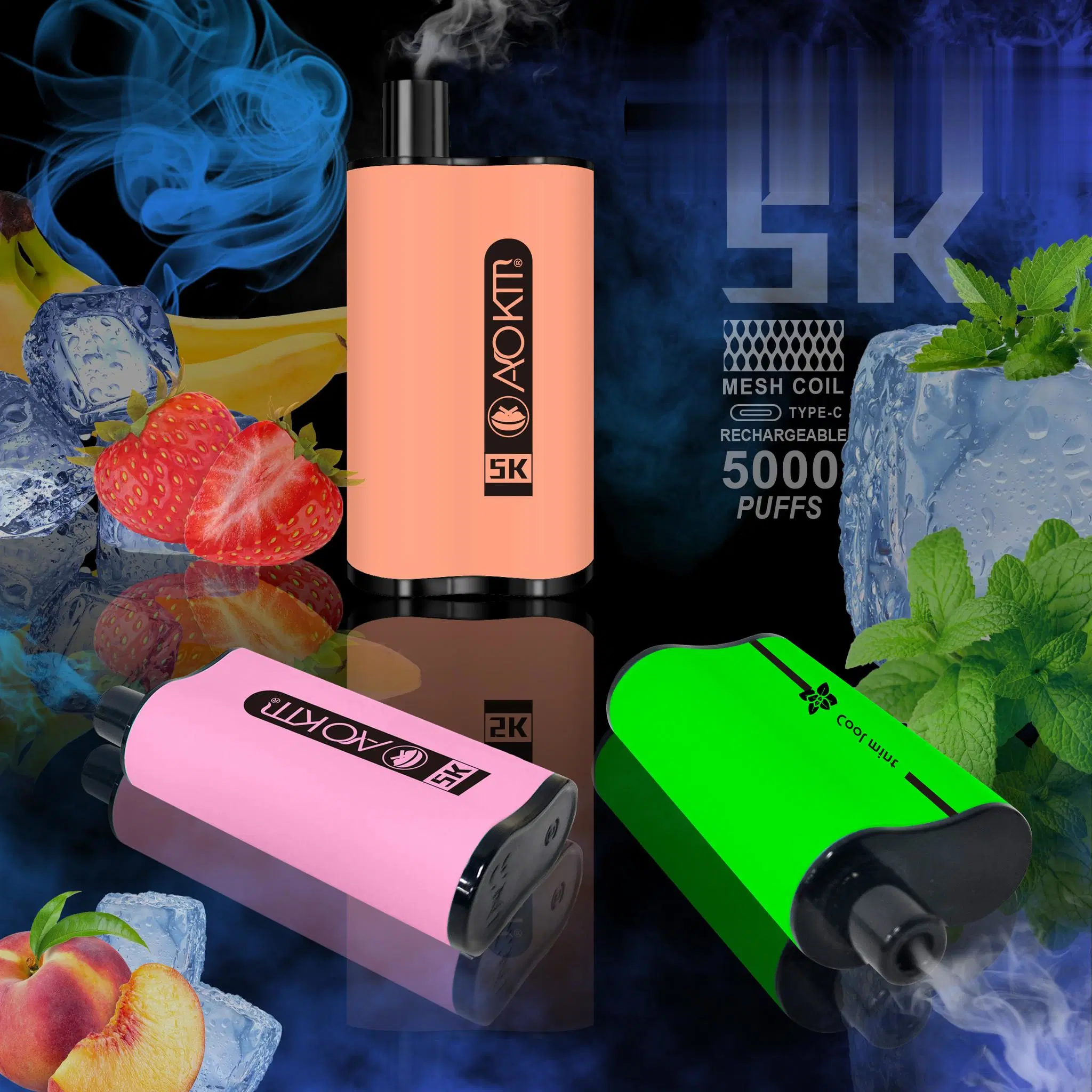 Wholesale/Supplier Prefill Vape 5000 Puffs E Cigarette Disposable/Chargeable