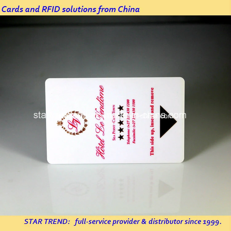 Hotel Inn Key Card with Magnetic Stripe PVC Card