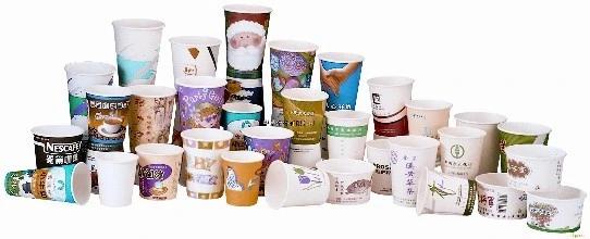 آلة الطباعة الآلية لصنع الشاي والقهوة Flexo Paper Cup للبيع