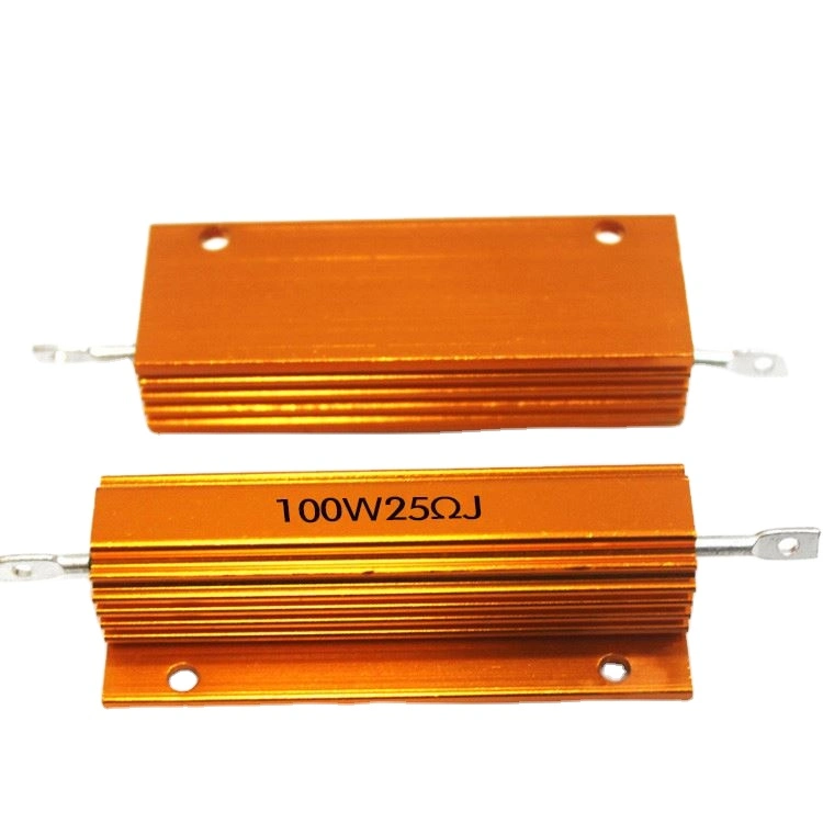 10W-15W Gold Aluminum Shell High Power Braking Resistor