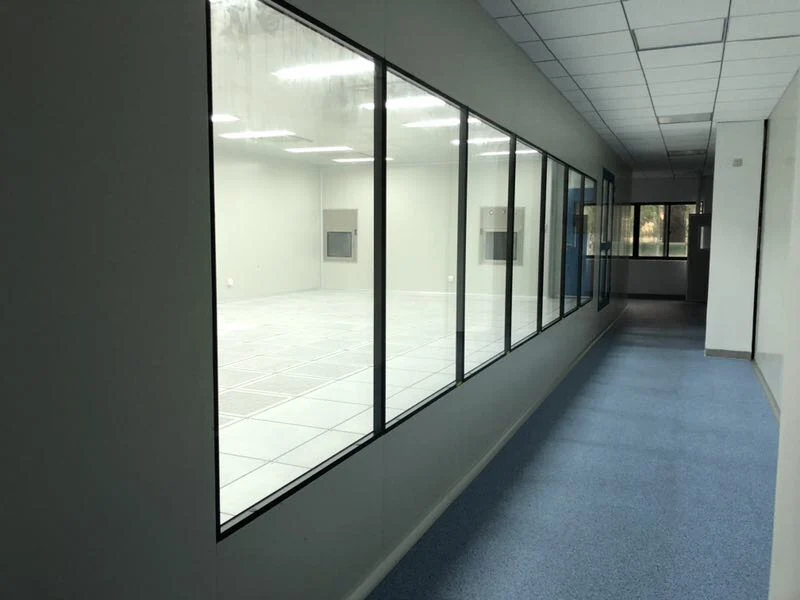 Tempered Glass Panel Cleanroom for ISO5- ISO9 Turnkey Project