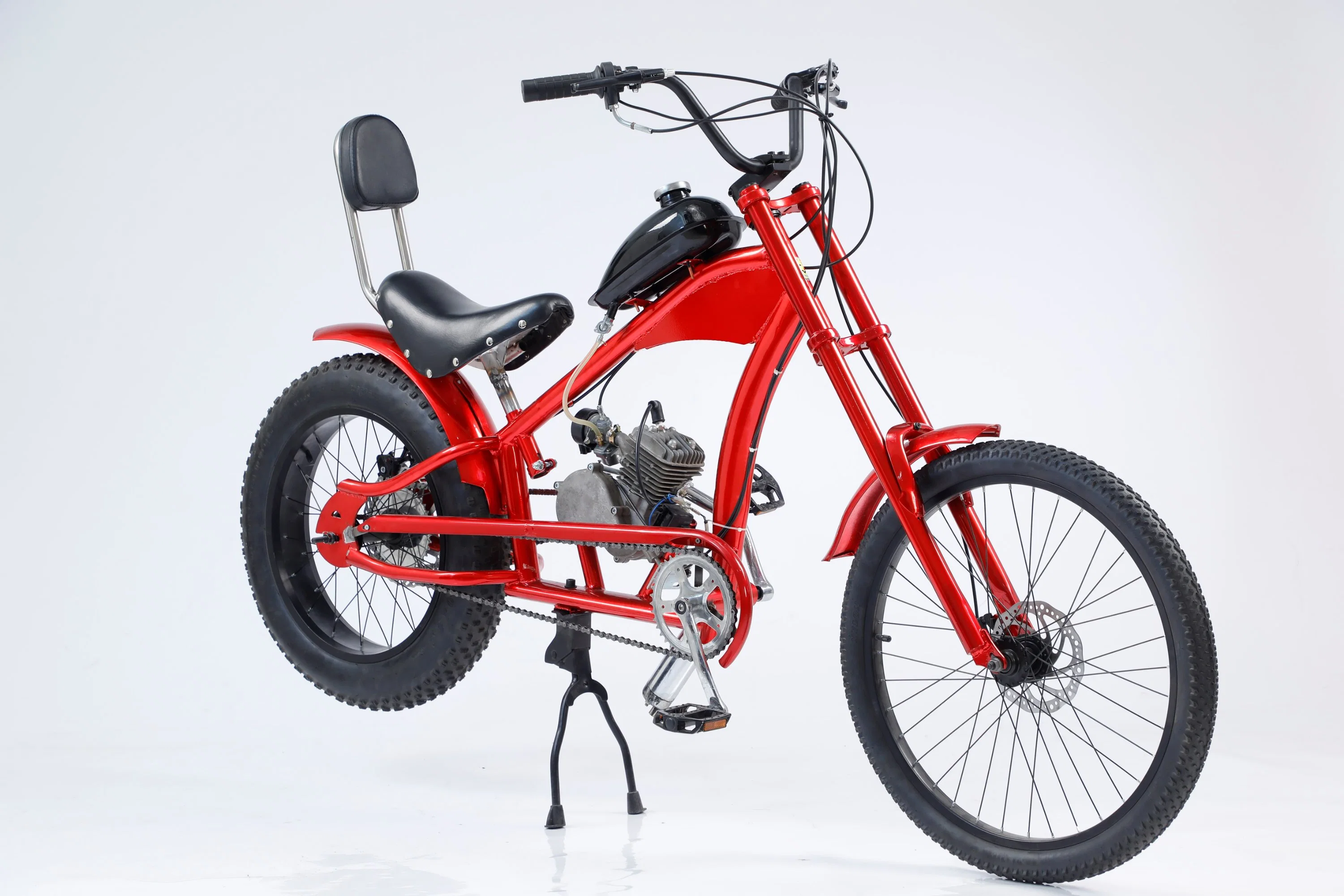 DIY ciclomotor de Gas Scooter disco freno 2 Carrera 80cc bicicleta