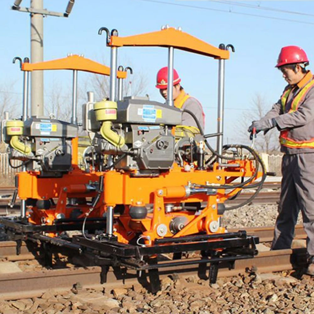 Máquina de tamping hidráulico de orugas de riel YD-22 herramienta de tamper de riel de lastre