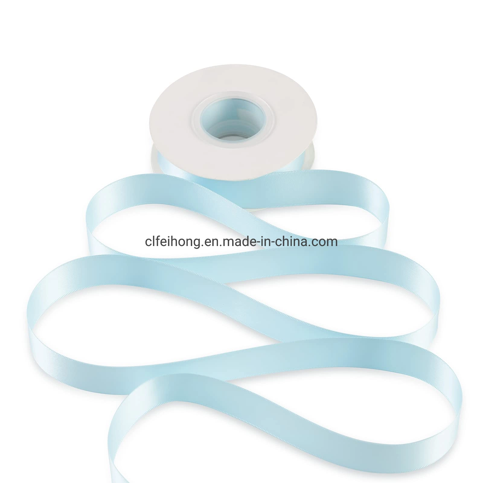 Wholesale/Supplier Factory Price High quality/High cost performance  100% Polyester Recycled Single/ Double Face Satin Ribbon