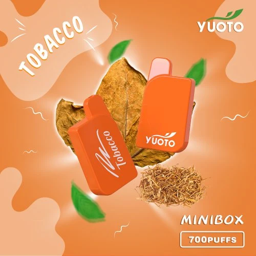 Disposable Vape New Product Customized Logo Original Yuoto Mini Box 700 Puff Electronic Cigarette