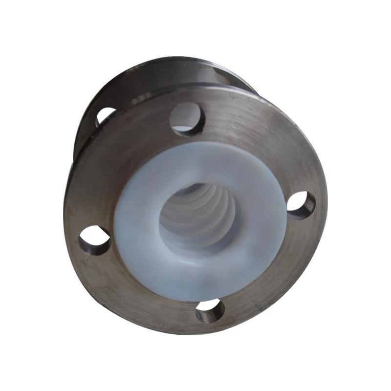 Industrial Customized Round White PTFE Teflon Flexible Copper Expansion Joint