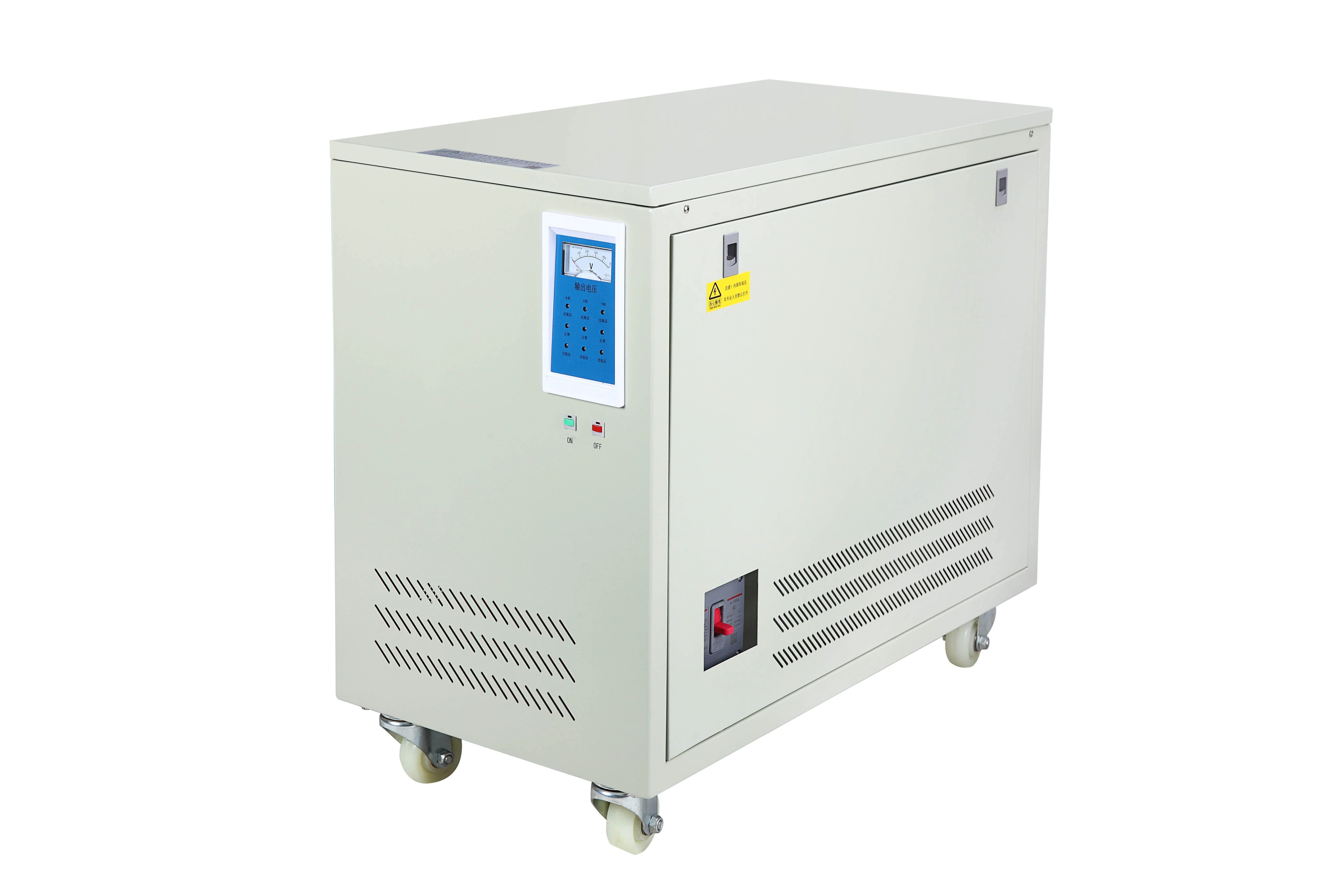 Xinpoming Brand Over 0.95 High Power Factor to Avoid Loss of Virtual Power 45kVA 3 Phase Fully Automatic AC Industrial Accuracy Voltage Stabilizers