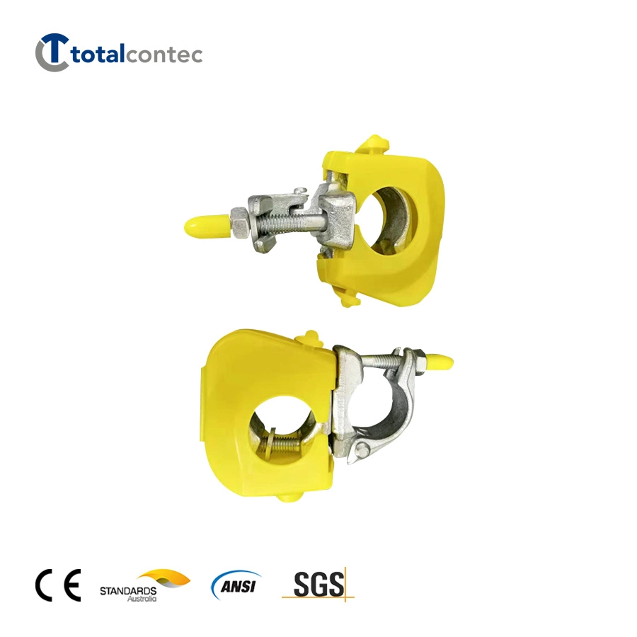 High quality/High cost performance  Plastic Scaffolding Materials Yellow PVC Scaffold Coupler Protection Cover