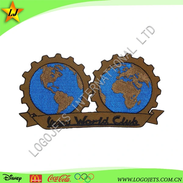 China Manufacturer Hot-Selling 3D Effect Beautiful Design Clothing Embroidery Patch